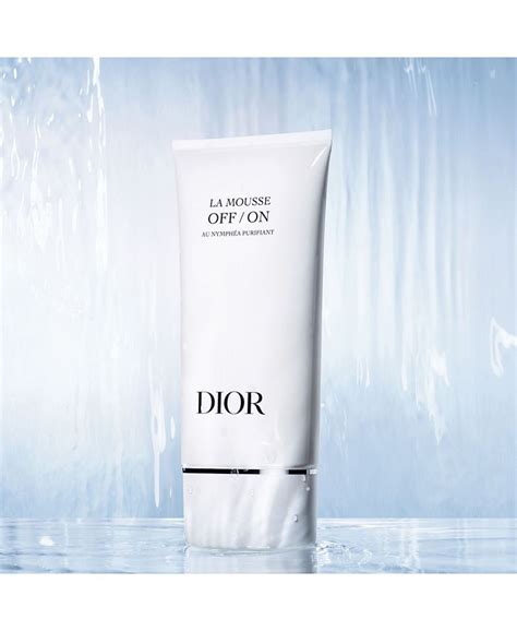 dior cleansing foam.